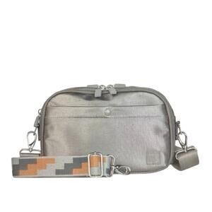 IHKWIP Day to Day Convertible Crossbody with Two Straps Bag Metallic Stone Grey